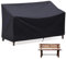 ACONDE 4-Sitzer Wasserdicht Schutzhülle für Gartenbank - Gartenbank Abdeckung mit Belüftungsöffnungen Polyrattan Sitzbank Schutzhülle - für Gartenmöbel Balkon Terrasse, 190×66×89cm