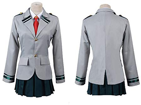 Tongyundacheng Midoriya Izuku/Todoroki Shouto Cosplay Costume High School Uniform Suit with Jacket Tie for Men Women MHA Halloween Costume