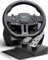 PXN V900 Gen2 Gaming Lenkrad mit Pedalen – 16 Bit, 280mm, 270°/900°, Vibrationsfeedback, Hall-Effekt-Pedale, Schaltwippen, Companion-App, Klemmen – Lenkrad für PC, Xbox, PS4, PS3 und Switch