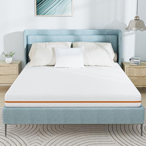 FRIDEKO HOME Matratze 100x200x16 cm H2/H3 | Gel-Memory-Schaum & 7-Zonen Ergonomische Kaltschaummatratze | Hypoallergen & Antibakteriel | Bezug abnehmbar & waschbar | Oeko-TEX® & CertiPUR