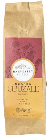Harvestry Coffee, Ground for French Press, Cafetière, Cold Brew, Percolators, Premium, Single Origin, Fairtrade, Specialty Coffee (Coarse) (250g, Gibuzale)