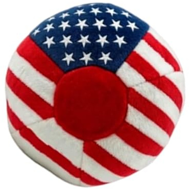 Patriotisk Footbag Stjärnor Ränder 4 e Juli Sandpåse