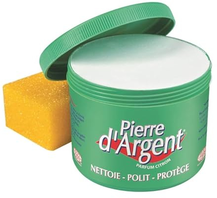 Pierre d'Argent 800g - Pierre blanche naturelle de nettoyage