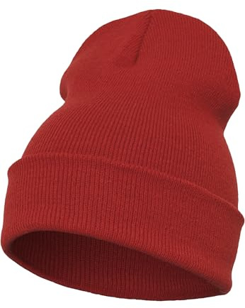 Flexfit Mütze Heavyweight Long Beanie, red, one size