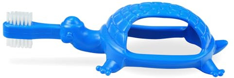 wellsamed Schildkröten Babyzahnbürste, Zahnbürste Kinder 1 Stück