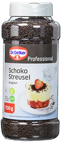 Dr. Oetker Professional Schokoladen-Streusel, 700 g Dose