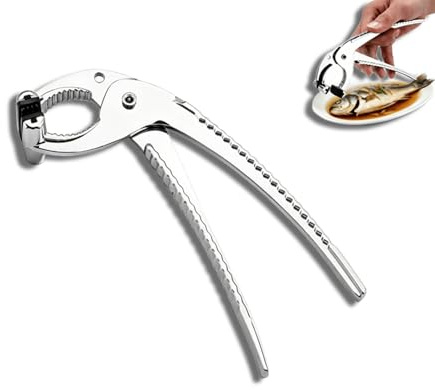 Pince à Four, Anti-BrûLure Bol Clip,Pince en Acier Inoxydable,Anti-Chaud Anti-DéRapant Bol Clip,Pinces Air Fryer,Clips Anti-Brûlure en Acier Inoxydable, Résistant à la Chaleur Anti-Brûlure Bol Clips