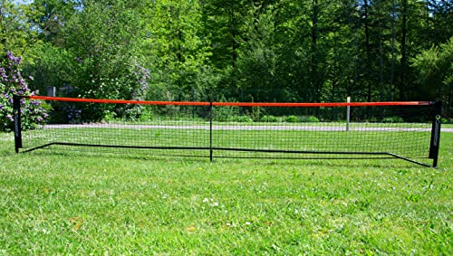 Carrington Tennisnetz zum Aufstellen - Struktur inkl - Aluminium 6x0,9 m