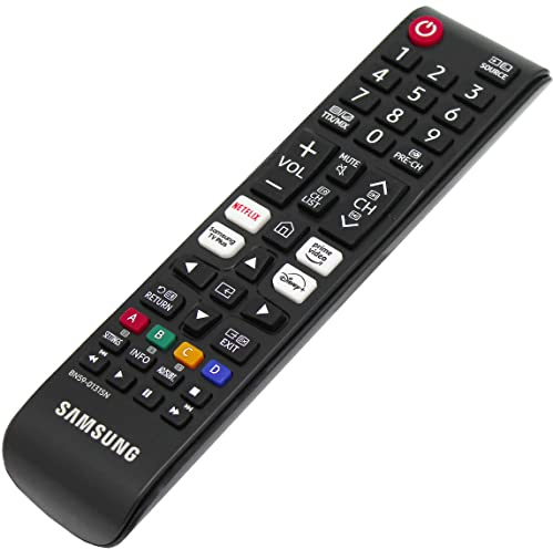 BN59-01315N - Mando a distancia compatible con televisores inteligentes LED LCD Samsung 2020/21/22 GQ43QN94BATXZG GQ50Q74BAUXZG QN92BATXZG con botones Netflix, Prime Video, Samsung TV Plus, Disney+