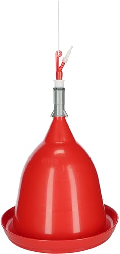 Kerbl automatische Geflügeltränke (aufhängbarer Wasserspender, Hühnertränke, Tränke für Geflügel) 70170