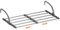 UUE Heizkörper Wäschetrockner Edelstahl Wäscheständer 75-120cm Balkonwäschetrockner Ausziehbar Wäschehänger Hängewäschetrockner Klappbar Heizkörpertrockner mit 2 Sockentrockner Wäscheständer