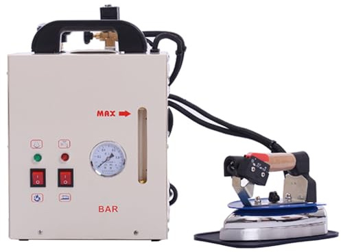 YCNLYSSR Industrial Steam Ironing Station, Electric Steam Iron 1600W Boiler 900W Iron Steamer, 4L Garment Steamer for Clothes for Clothing Stores, Dry Cleaners, Laundry Tailor Studios