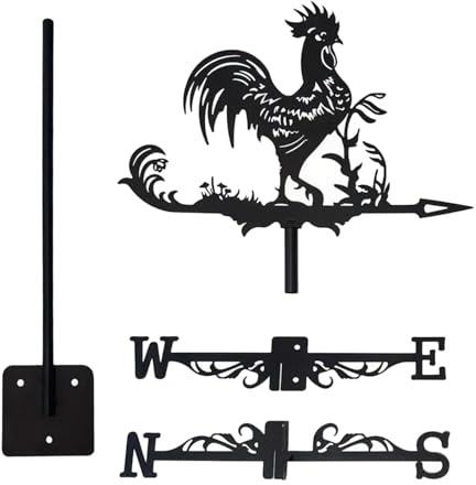 Fiocias Decorazione del Tetto a Forma di Banderuola a Forma di Cortile E Prato