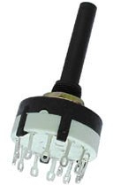 PEREL - 8404-4 Drehschalter, 4-Polig, 3 Positionen 139754