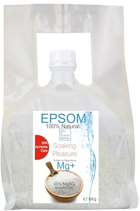 Bittersalz 99%● Salz Baden Soaking Pleasure ● Apothekenqualität für Ihre Gesundheit, 6.5 kg