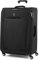 Travelpro Maxlite 5 Softside erweiterbares aufgegebenes Gepäck mit 4 Spinnerrädern, Leichter Koffer, Herren und Damen, schwarz, kariert, groß, 79x54x34 cm