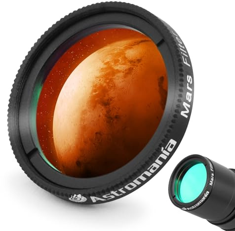 Astromania Deluxe planetario filtro per telescopio, 1.25 Mars Observation Filter