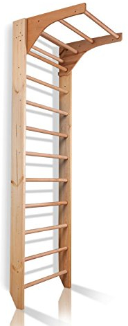 SportBaby Espaldera de Fitness Kombi-1-220 Espaldera para Gimnasio Escalera Sueca Niños de Juegos - Certificado, almacén de la UE