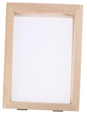 Artibetter Holz Papierherstellungsform DIY Schöpfrahmen für Kreative Papierkunst Langlebig und Praktisch für Bastelprojekte Einfach zu Reinigen und Wiederverwendbar