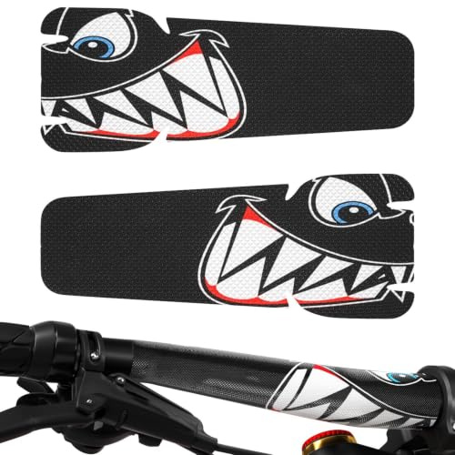 Película Protectora Para Manillar De Bicicleta - Pegatina PVC 3D Antirrayas, Cinta Decorativa De Alta Resistencia | Diseño Adhesivo Antideslizante Duradero, Protección Contra Golpes Y ñazos, Ide