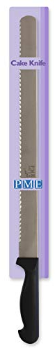 PME Cake Knife - 18.7 Inch (Blade Length: 355mm / 14 Inch), Silver