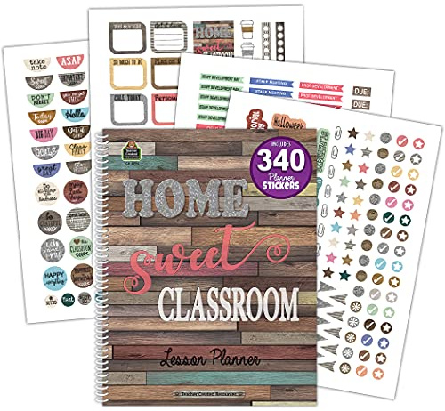 Teacher Created Resources Home Sweet Classroom Lesson Planner (TCR8294)