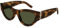 SAINT LAURENT Womens SL M94-003 53 Woman Acetate Sunglasses, Havana-Havana-Green