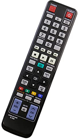 AK59-00104R Remplacement de la télécommande Convient pour Samsung Blu-Ray Disc Player BD-C5300 BD-C6900 BD-C6800 BD-C7500 BD-C7900 BD-C5500 BD-C6500