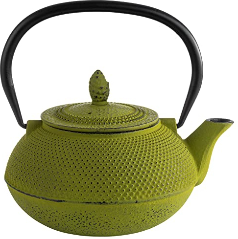 APS 10996 - Teiera ASIA, in ghisa, con filtro da tè, coperchio rimovibile, 0,8 litri