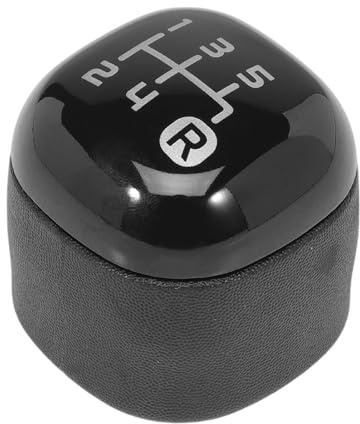 Konuooer Pomello del cambio nero a 5 marce compatibile con Panda X58L dal 2012 502942700 Pomelli del Cambio Manopola