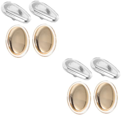 Healeved 4 Paar Tragbare Nasenpads Für Brillen Brillen-nasenpads Brillen-nasenmatten-set Für Brillen Und Sonnenbrillen