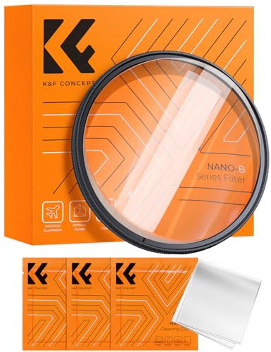 K&F CONCEPT 77mm Filtre Effet Spécial-Allonger Les Ombres Bilatérales pour Objectif Appareil Photo