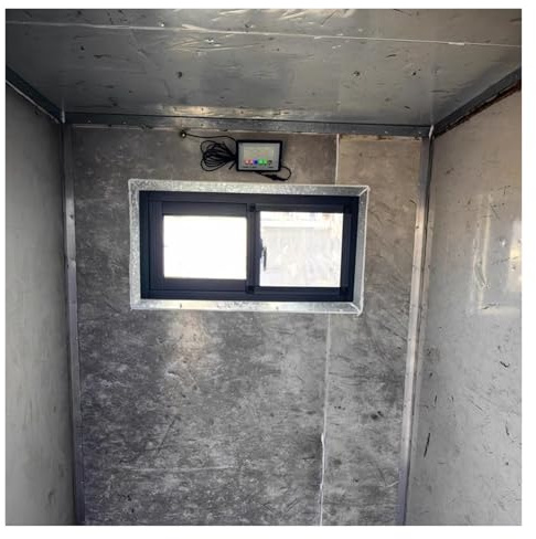 Ventanas correderas Ventana Corrediza Horizontal Extra Ancha De 120 110 100 90 80 70 60 50 40 Cm Para Sótano/garaje/cobertizo/gallinero O Casa De Juegos, Marco De Metal Con Vidrio Templado(WxH 80x40cm