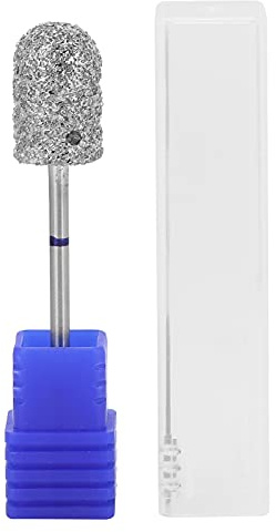 Punta per trapano per unghie, punta per calli per piedi, Punta per Trapano per Unghie in Acciaio Inossidabile Pedicure Calli del Piede Levigatura Testina per Lucidatura per Manicure Fresa (B2C)