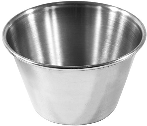 Zenker Set de 2 Flaneras, Moldes de Flan Lisos, Moldes para Gelatina, Postres, Natillas y Pudding, Acero Inoxidable, Aptos para Lavavajillas, Color Inox, 8x5 cm, 2 uds