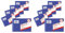 AVERY Zweckform 1736-5 Quittung (A6 quer, inkl. MwSt, 2x40 Blatt) (10er Pack)