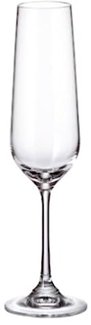 Set de Copas Bohemia Crystal Sira 200 ml Champagne 6 Unidades