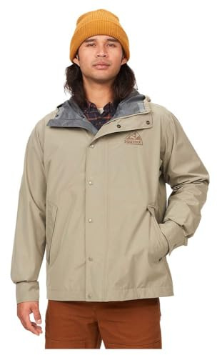 Marmot Men's 78 All Weather Parka, Waterproof rain jacket, windproof raincoat, breathable, packable hardshell windbreaker, ideal for cycling & hiking