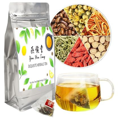 EILIN YHT Chrysanthemum Cassia Seed Tea Bags Liver Care Chinese Herbals - 30 Counts x 5Grams