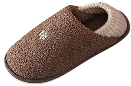 Tofflor herr stängd filt tofflor plysch varma fodrade | Tofflor män bekväma lätta slip-on filttofflor mjuka stugskor par vintertofflor för inomhus och utomhus