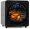 Klarstein AeroVital Easy Touch Hot Air Fryer - Air Fryers, Air Fryer Oven, 1700 Watts, XXL Volume: 14 Litres, 16 Programmes, Cool Touch Housing, 60 Minute Timer, Metallic