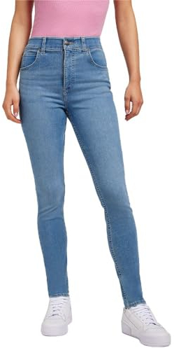 Lee Ulc Skinny Jeans, Azúcar Cloud, 34W x 31L para Mujer