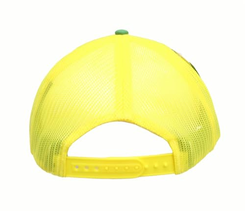 John Deere Baseballkappe, Trucker-Mütze, 13083359Gr Aktuelle vorne Links, Baseballkappe, Trucker-Mütze, Markenzeichen, Emb Gryw, Grün/Gelb, Grün/Gelb, Einheitsgröße
