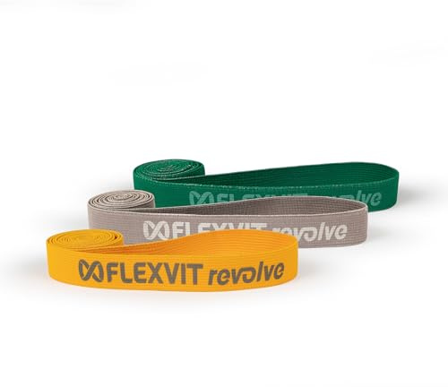 Flexvit Revolve Band: Physio Set of 3 for Targeted Training