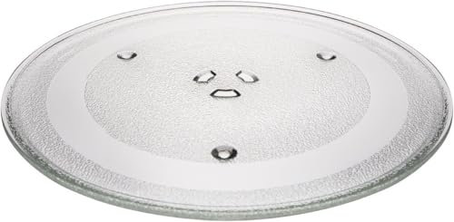 Genuine Turntable Plate 318mm Compatible with Samsung CE117A CE117PPT GE109M MC285TATCSQ/EU MC28A5125AK/EU Microwave Ovens