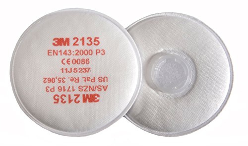 3M 2135 - Filtro antiparticolato per particelle solide e liquide, tipo P3R (confezione da 10)