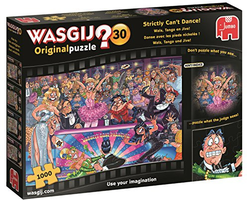 Jumbo, Wasgij, Original 30 - Strictly Cant Dance!, Jigsaw Puzzles for Adults, 1,000 piece