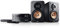 Teufel Ultima 20 Kombo Streaming Compact HiFi Stereo System - WLAN, Internetradio, Multiroom, Bluetooth aptX, LAN, USB, Bassreflex, Phase-Plug, Wave-Guide, Musikstreaming - Schwarz