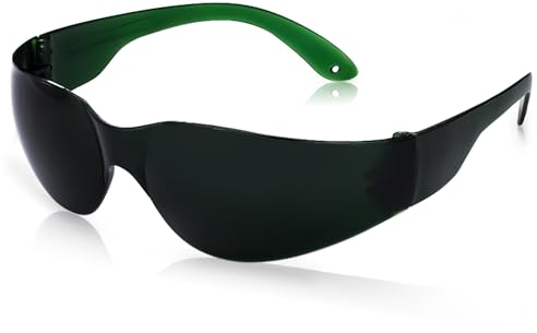 Mito Red Light - Red Light Glasses - Eye Protection for Red Light Therapy (600nm-900nm) - Red Light Therapy Goggles - IR5 Extra Dark