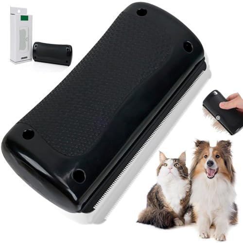 Groomify Mr Waggy Tails Deshedding Bürste für Hunde und Katzen - Hundebürste, Fellpflege-Werkzeug zur Haarentfernung (M1)